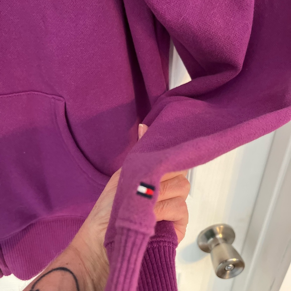 Tommy Hilfiger Purple Hoodie - Picture 3 of 6